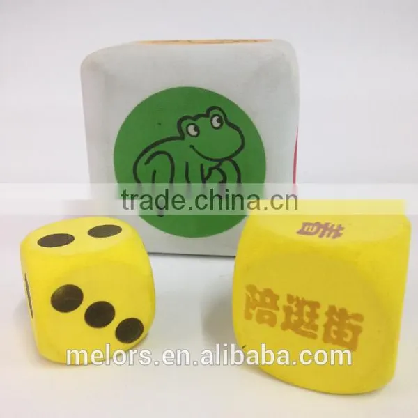 Melors Bulk Dice,funny Dice,Jumbo EVA Foam Dice photo-3