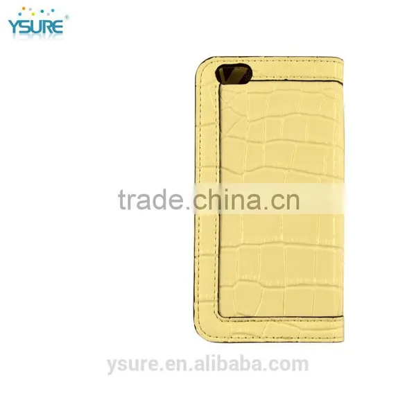 Luxury Style Crocodile Pattern Leather Phone Case For Google Nexus 6 With Plaid Pattern Lining photo-3