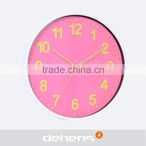 DEHENG 12 Inch Hotselling Simple Plastic Wall Clock photo-2