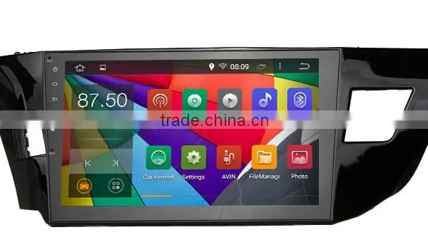 10.2 Inch Android 4.4.4 Stereo for Corolla 2014 GPS 1024*600 1.6G CPU Radio Headunit Free Map GPS Navi Browser Navi photo-5