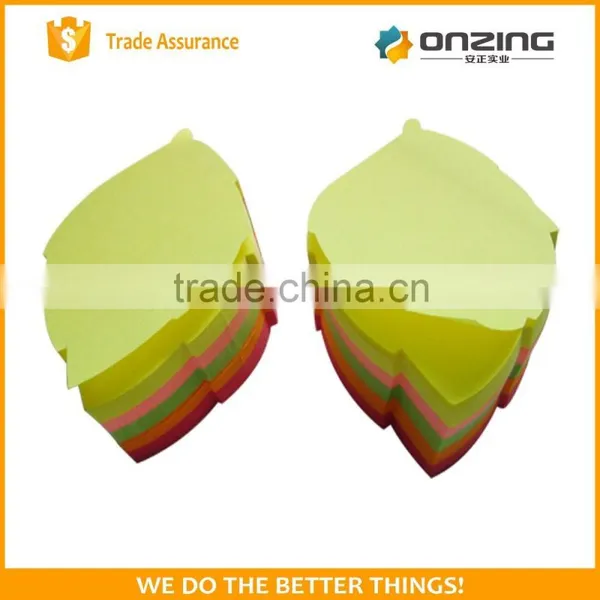Simple Die Cut Shape Colorful Paper Sticky Note Memo Pad photo-5