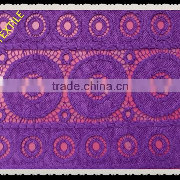 Mesh Lace Fabric for Fashion Garment New Design