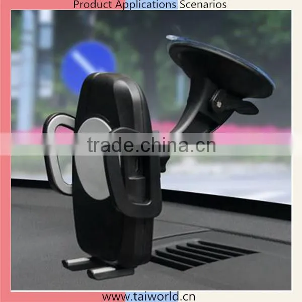 QI Wireless Charging Car Mount With CE RoHS Certification