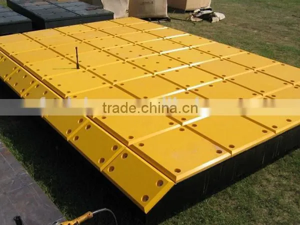 Durable and Tough High Density Polyethylene Marine Fender and Gussets Plate photo-4