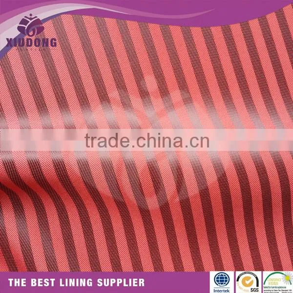 high quality polyester dobby lining material fabric suit lining