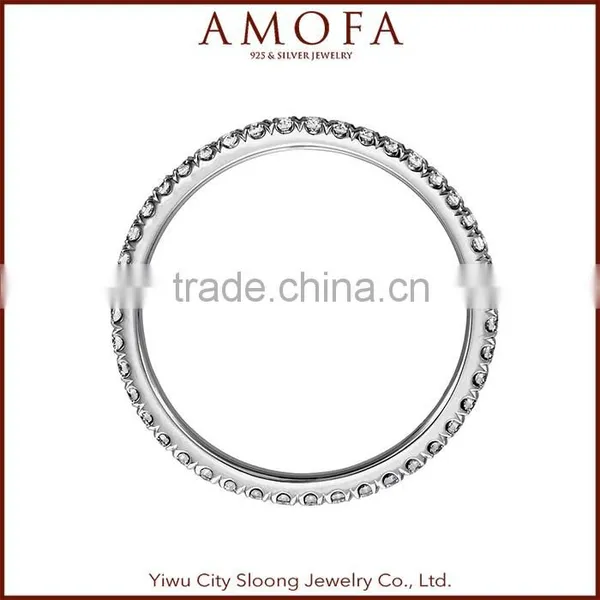 Korean Style Latest Design Silver Wedding Ring photo-2