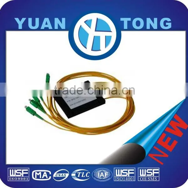 Network FTTH Single Mode 1x4 Fiber Optic PLC Splitter Price photo-4