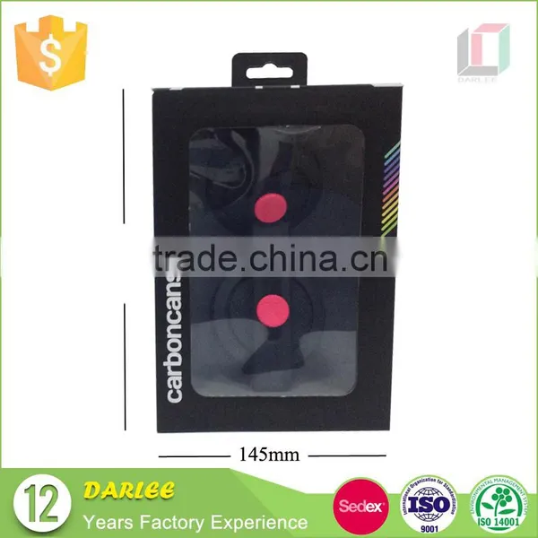 Chinese Factory Embossed Recyclable Art Paper Headphone Paper Box With Logo photo-4