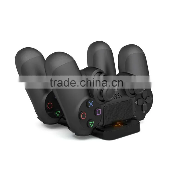 Compact Designed Dual Controller Charger W/ LED Indicators For PS4 photo-3