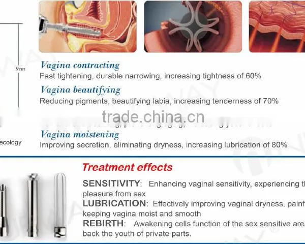 Medical RF Tube Fractional CO2 Laser Vaginal Tightening Gynecology Laser photo-6