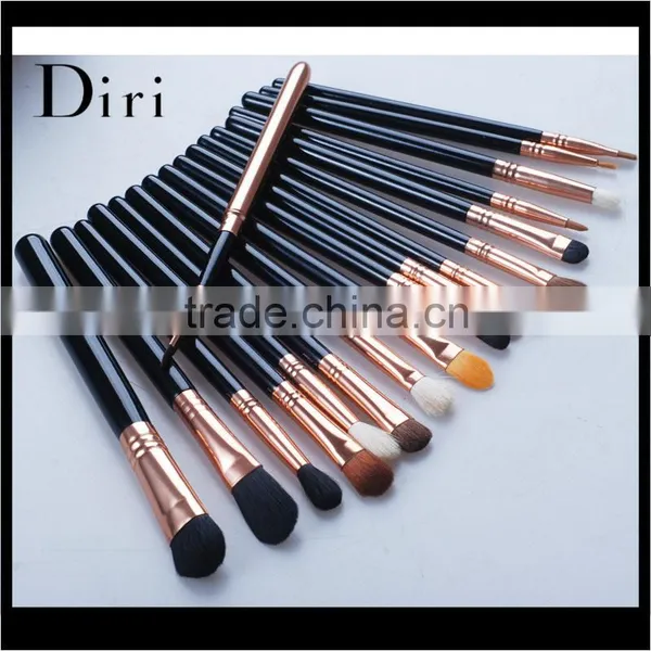 2016 Pro Make up Brush Set Best Makeup Brush Sets With Pouch Rose Gold Brush Sets photo-2