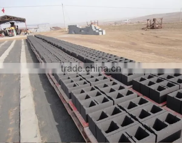 Movable Cement Hollow Block Laying Machine QM4-45 Using Diesel in Africa Price List photo-6
