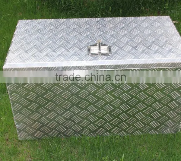 Top 1 High Quality 2.5mm Aluminium Check Plate Small Rectangle Tool Box photo-3