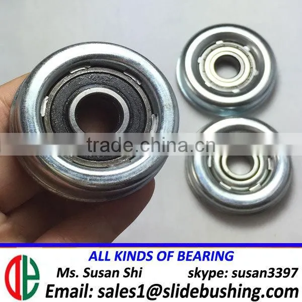 Metal Conveyor Wheel Rubber Coated Roller Bearings Caster With Lock Rodillo Bola 10 Inch Wheel Conveyor Pulley Transfer Ball photo-3