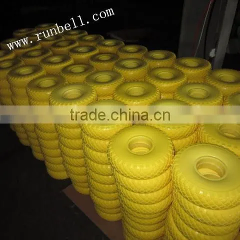 10" PU Foam Beach Trolley Wheels Made in China photo-5