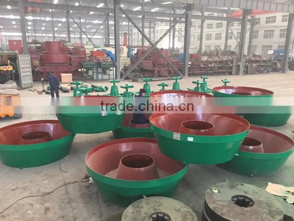 HUAHONG 2016 New Wet Pan Mill for Gold,silver,copper,lead,zinc Ore With Use and Maintance Methods photo-6