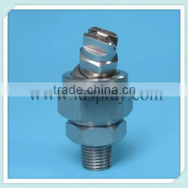 Stainless Steel SS Brass 36275 Adjustable Ball Connector With Cone or Flat Nozzle photo-3