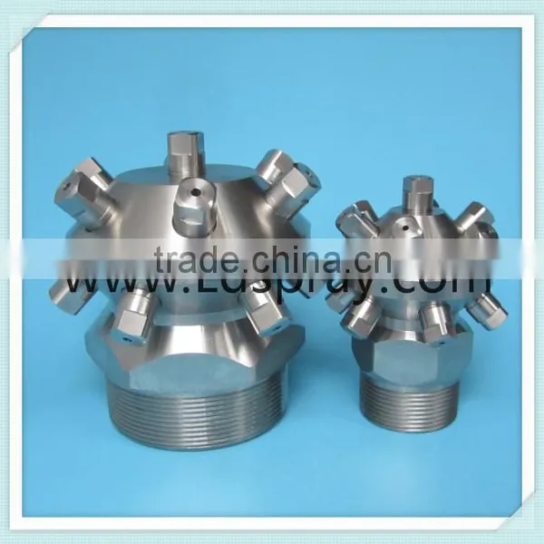 Fixed Stable Female or Male Tank Bottle Clean Wash Nozzle With 13pcs Spray Heads