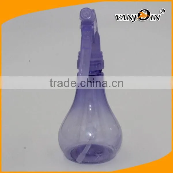 250ml Lightbulb Shaped Plastic Hair Spray Bottle With Trigger Spray Wholesale photo-2