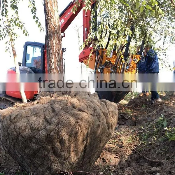 Hot Sale Hydraulic Tree Spade Tree Transplanter Tree Digger Tree Mower Matched Skid Steer Loader Wheel Loader Excavator Tractor photo-6