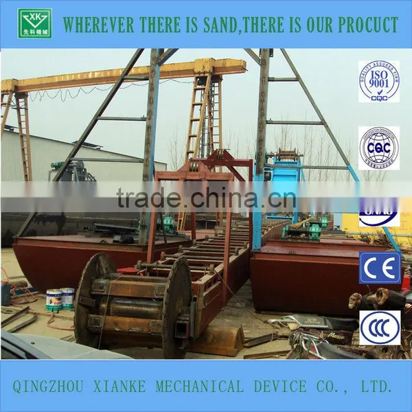 100cbm/h Little River Gold Separating Bucket Line Dredger Vessel Sale photo-3
