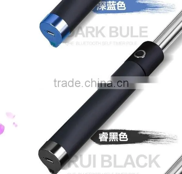 Selfie Monopod, Extendable Monopod for Cellphones, IphonBest Quality Gold-plated Wireless Monopod Selfie Sticker With Bluetooth photo-5