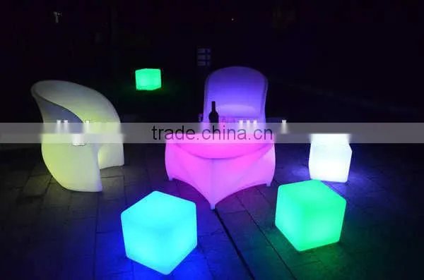 Color Changing LED Bar Table Modern Furniture Design photo-2