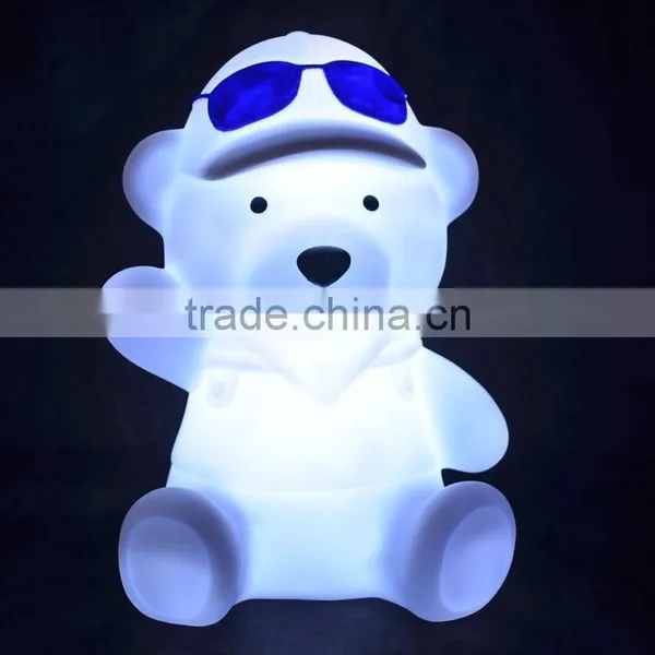 Bear Night Light Animal Animal Shape Night Light Cute photo-2