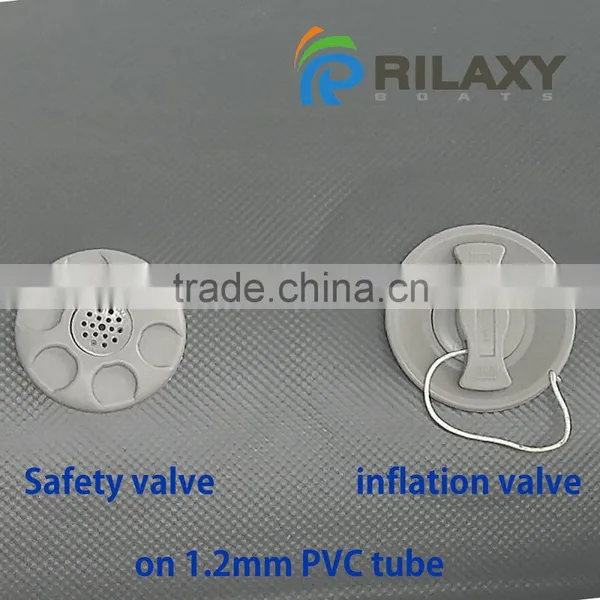China Cheap 4.8m 16ft Fiberglass Hull Inflatable RIB Boat RIB480B as Tender Dinghy photo-3