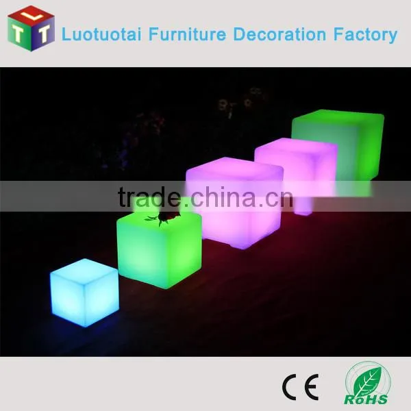 16 Color Change Light up Led Cube Chair photo-2