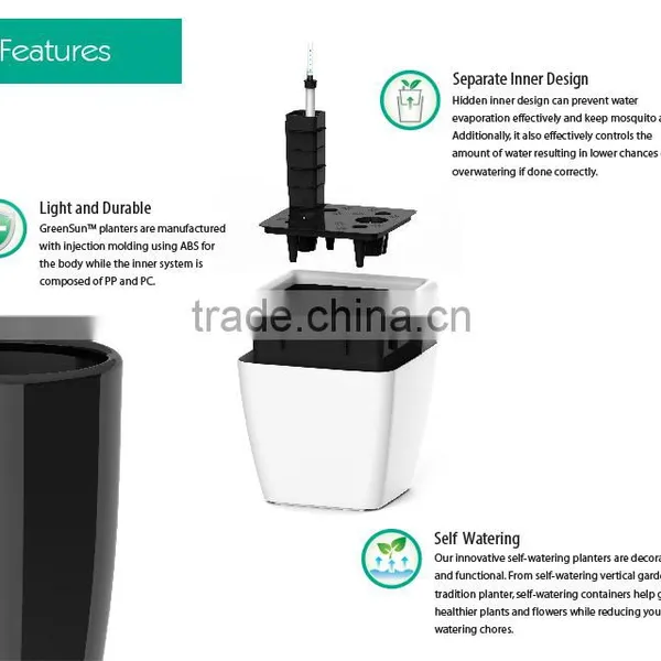 Planter, Plastic Planter, Plastic Garden Planter photo-2