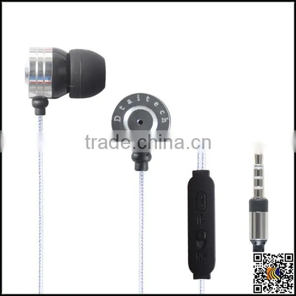 Metal Aluminum Wire Ear Headphones,wire Ear Headphones photo-3