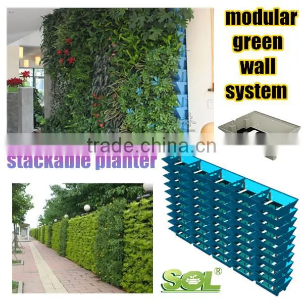 Garden Flowers Flora Felt Living Wall Planter Vertical Garden Supplies photo-5