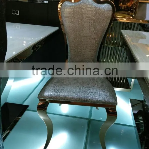 2016 Luxury Stainless Steel Dining Chair / Dining Chair for Wholesale A867 photo-2