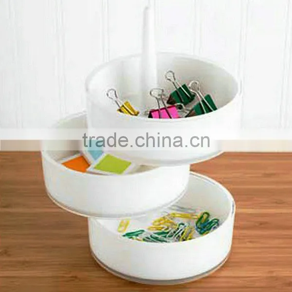 3 Tiers Acrylic Cosmetic Stand Display photo-3