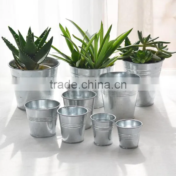 High Quality Chinese Factory Customized Logo Metal Galvanized Beer Ice Bucket photo-4