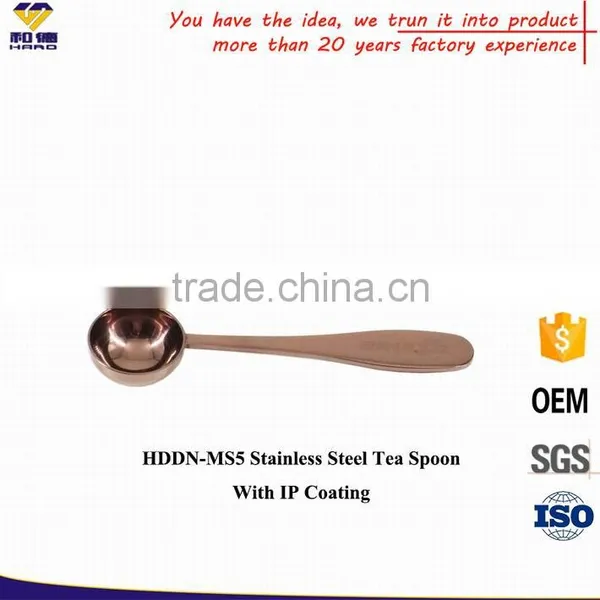 OEM and ODM 5 ML Metal Tea Spoon With LOGO photo-3