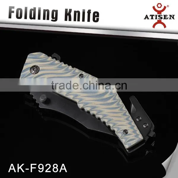 High Quality 4.5' Blade Camping Knife With G10 Handle Hunting Pocket Knife Tools photo-3