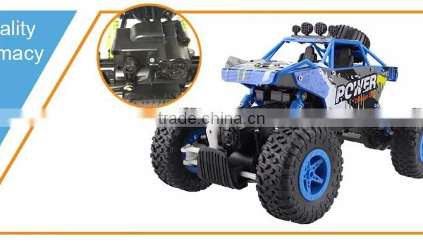 RC Car 2.4G Rock Crawler Car 4 WD Monster Truck 1:18 Off-Road Vehicle photo-5