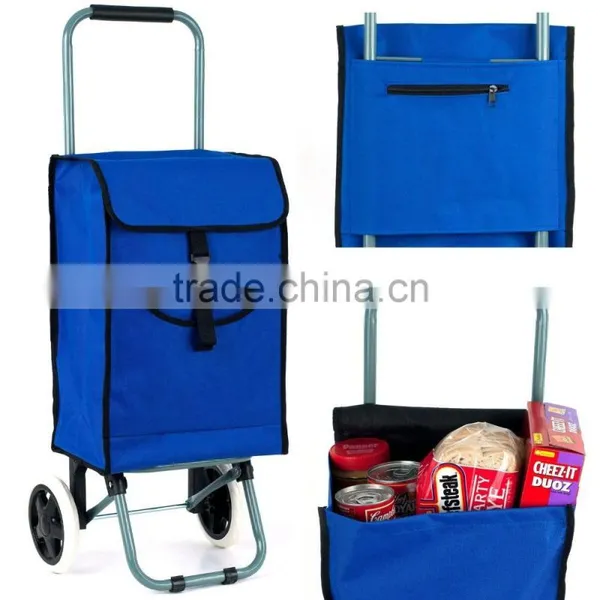 Hot Sell Foldable Shopping Trolley Bag Trolley Storage Bag photo-3