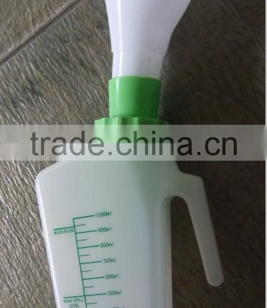 Consumables TopMedi Unisex Urine Bottle for Male and Female 1000ml Hospital Urine Bottle