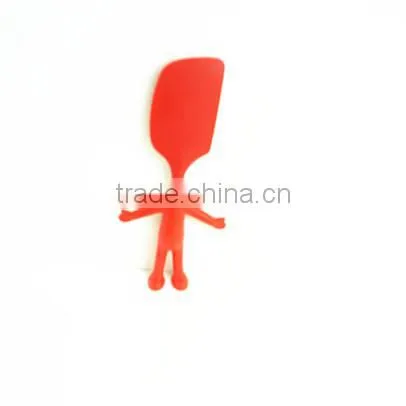 32093 Figure Shape Kitchen Tools Short Spatular Nylon And Silicone Material photo-4