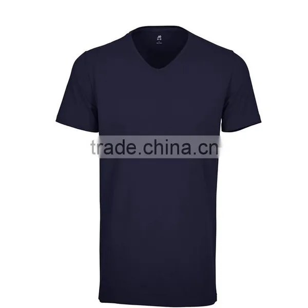Plain White 100% Cotton t Shirts for Men Printing photo-2