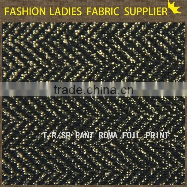 Latest Fashion Pants Foil Pante Roma for Trousers Wholesale Many Stocks Pante Roma Fabric photo-2