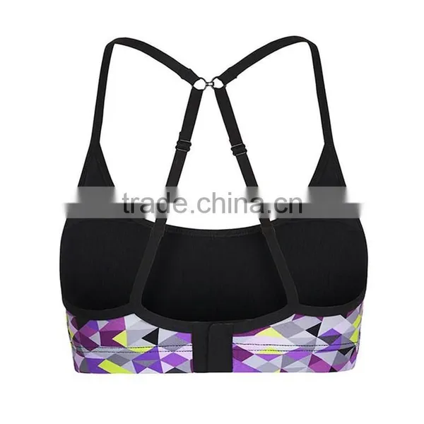 Lady Colorful Fashion Sexy Yoga Bra photo-2