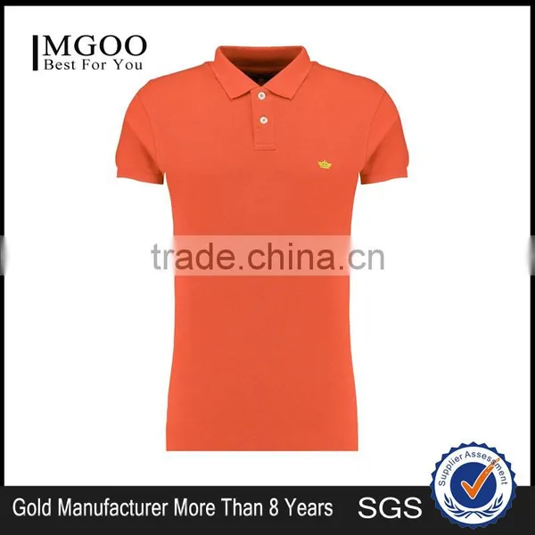 MGOO Fashion Custom Print On Chest Golf Polyester Shirt New Design Polo Cameisetas Brand Collar photo-3