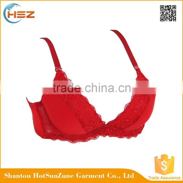 HSZ-58068 Wholesale Hot Sexy Plus Size Women Underwear Bra Design Comfortable Push Up Korean Bra photo-2