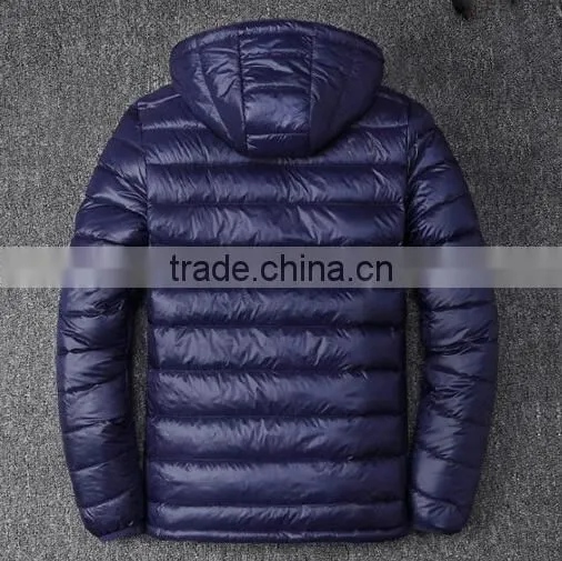 Custom 2017 Handsome Men Winter Goose Down Jacket photo-2