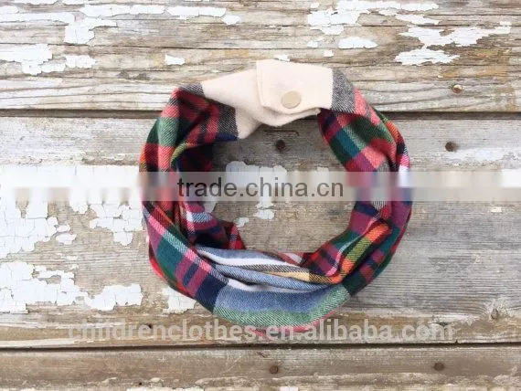 New Arrival!! Winter Warmly Wear Hot Sale Wool Cotton 100% Cotton Winter Scarf photo-3