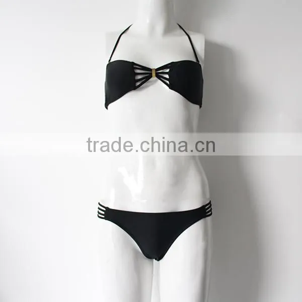 Black Fashion Women Swimwear photo-5